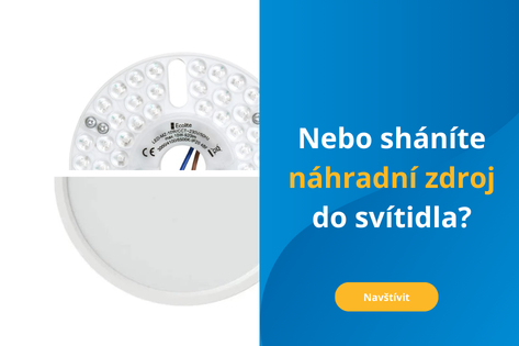 Nebo sháníte náhradní zdroj do svítidla?