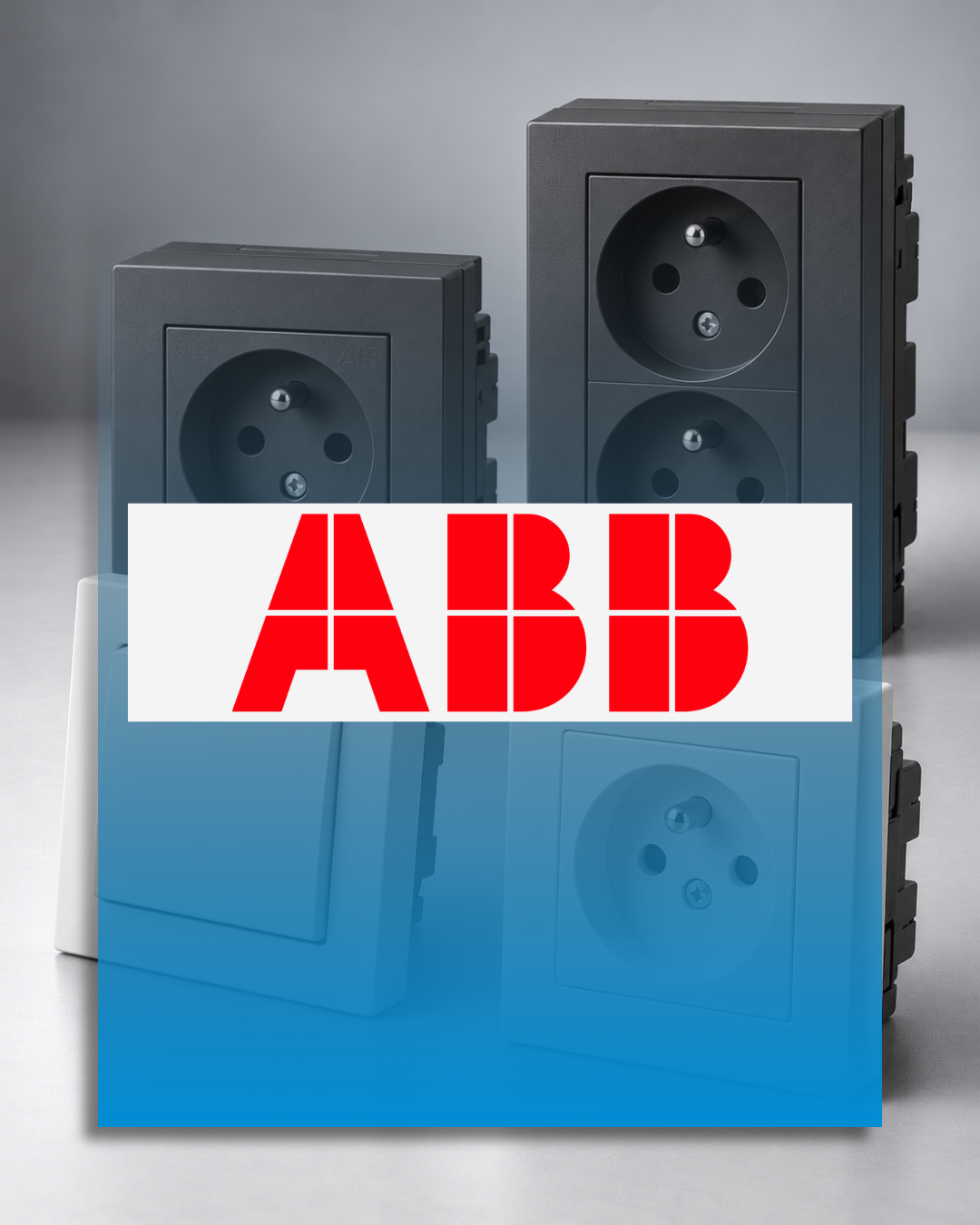 ABB – vypínače a zásuvky
